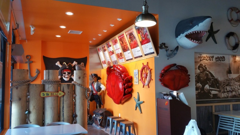 The Kickin’ Crab in Los Angeles, CA.