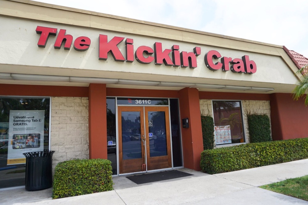 The Kickin’ Crab in Santa Ana, CA.